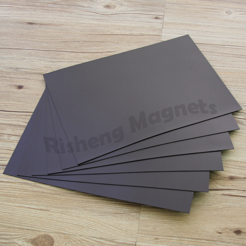 plain A4 x 1mm rolled magnetic sheet for cars