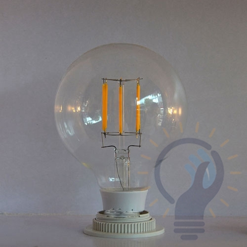 LED Chips LED Bulb Light Lamps Glass Globe Lamp