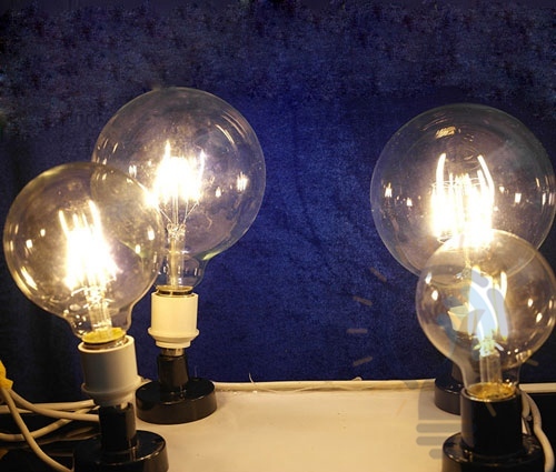 LED Chips LED Bulb Light Lamps Glass Globe Lamp