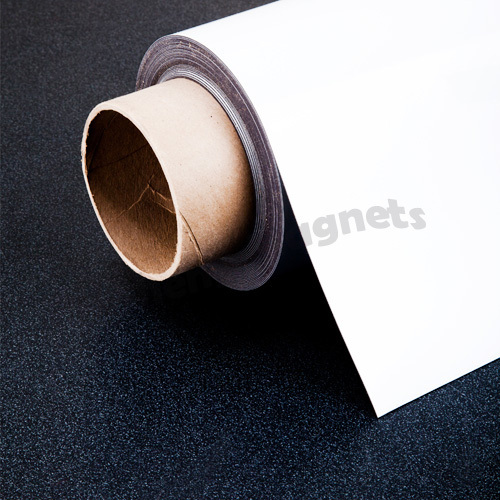 Magnetic Paper Sheet 0.3mm x 620mm x 30m With High Quality Gloss White PVC Vinyl