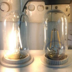 LED bulb E14 E27 4W warm white LED filament bulb