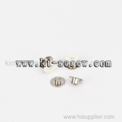 stainless steel special head serrated security Chicago screw