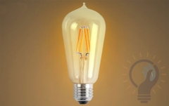 China new LED producs Dimmable LED filament Bulb