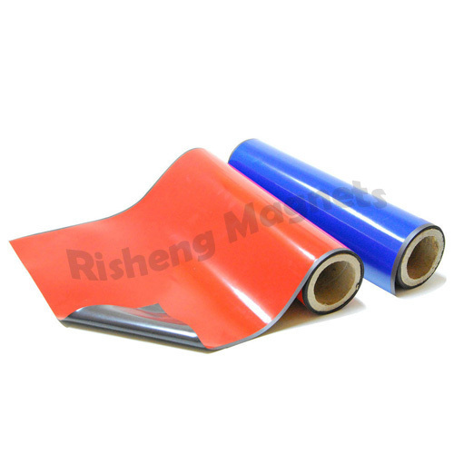 China Rubber Magnetic Paper Sheet 0.75mm x 620mm x 30m High Quality Printable Magnet