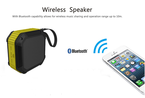 Outdoor Sports Splash-proof Portable Wireless Bluetooth Speakers