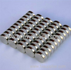 Permanent sintered small cylinder ndfeb magnets disc