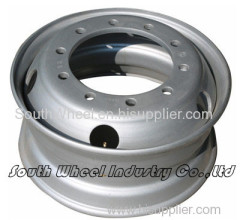 Top Quality Truck Steel Wheel Rim/ Tubeless Steel Truck Wheel Rims