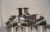 AP Finished Lap Joint Stub End Stainless Steel Pipe Fitting JIS B2312 / ANSI B16.9