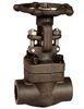 Medium Pressure Forged Steel Gate Valve NPT End , 800LB / 1500LB