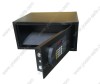 Flat keypad hotel room safe box with electronic lock operated