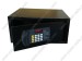 Flat keypad hotel room safe box with electronic lock operated