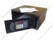 Flat keypad hotel room safe box with electronic lock operated