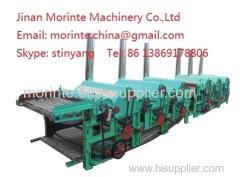 Flax processing recycling machine