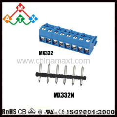 Pin connector 5.0mm terminal block