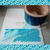 Custom Blue self-adhesive VOID tapes in rolls Security tamper proof warranty void seal tapes