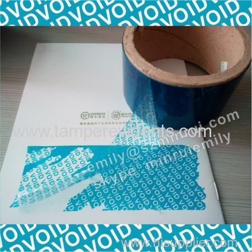 Blue adhesive void tapes