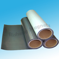 Professional Magnetic Sheet Suppliers of 0.75mm x 1000mm x 10m Wide Format Magnets Self Adhesive Coated