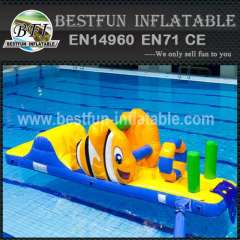 Air tight inflatable water park