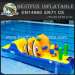 Air tight inflatable water park