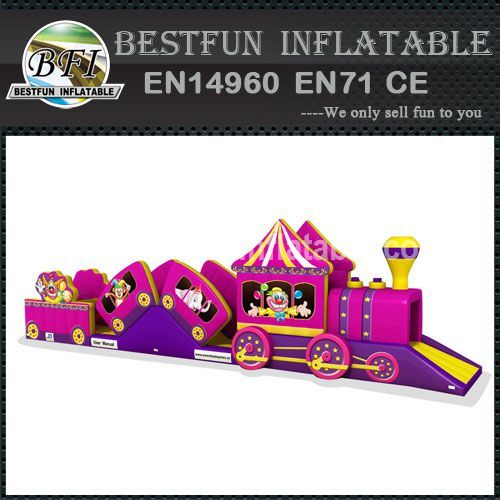 Bottom price inflatable water slide park