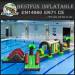 Double inflatable water park