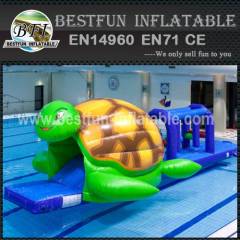 Commercial inflatable water fun park