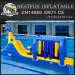 Cool inflatable floating water park