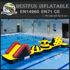 Inflatable land water park