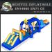 Inflatable water amusement park