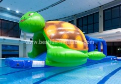 Commercial inflatable water fun park