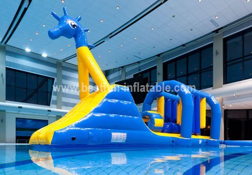 Commercial inflatable water slide park