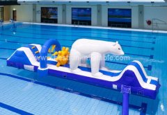 Custom commercial inflatable water park
