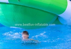 Floating inflatable water leisure park