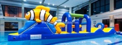 Hot selling inflatable combo water park