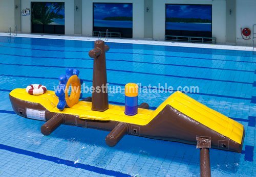 Inflatable water playground games