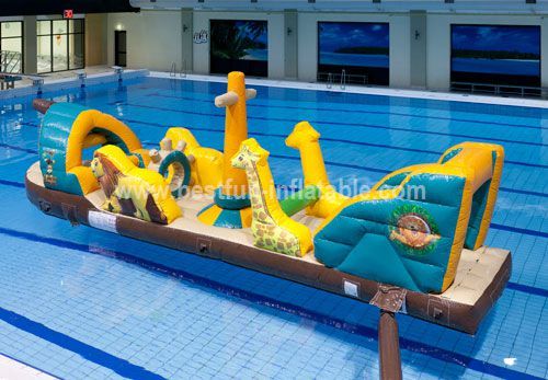 Kids floating water slide toys china