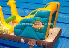 Kids floating water slide toys china
