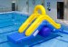 Hostile inflatable water park slide