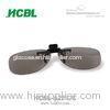Metal Clip On Linear Polarized 3D Glasses For Cinema with TAC 0.72 or 1.00 mm Lens