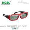 Disposable Multi Color Linear Polarized Kid 3D Glasses For Home Theater