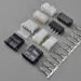 4 Pin Wire To Wire Connectors For Signal Jumpers , 5.08mm Pitch , M / F