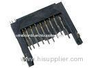12V Plastic Cardholder Socket Micro SD + Micro SIM Connector For Set Top Box , Long Type