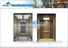 Mirror Stainless Steel Elevator Cabins / Lift Cabs , 630kg ~ 1600kg