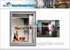 Electric AC Dumbwaiter Elevator , 0.4M/S Small Food Elevator for Kitchen