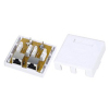 Cat. 6 RJ45 Dual Port STP Surface Jack