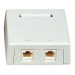 Dual Port Surface Box RJ45