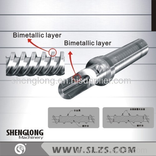 bimetallic screw and barrel