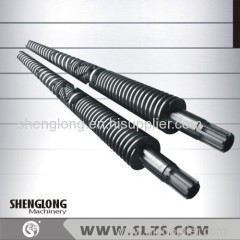 conical twin screw barrel