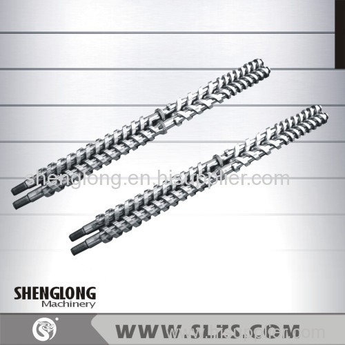 parallel twin screw barrel