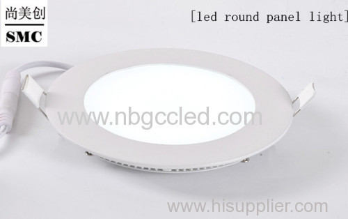 18W Round Non-Dimmable LED Recessed Ceiling Panel Lights Natural White